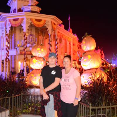 We love to visit during Halloween