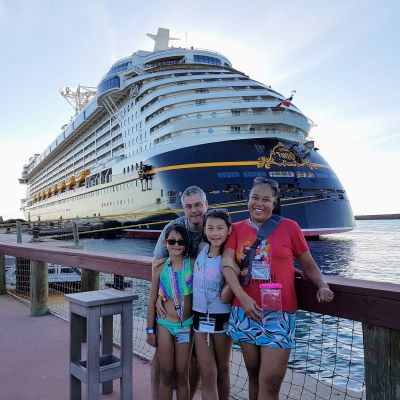 Posting with the Disney Fantasy at Castaway Cay