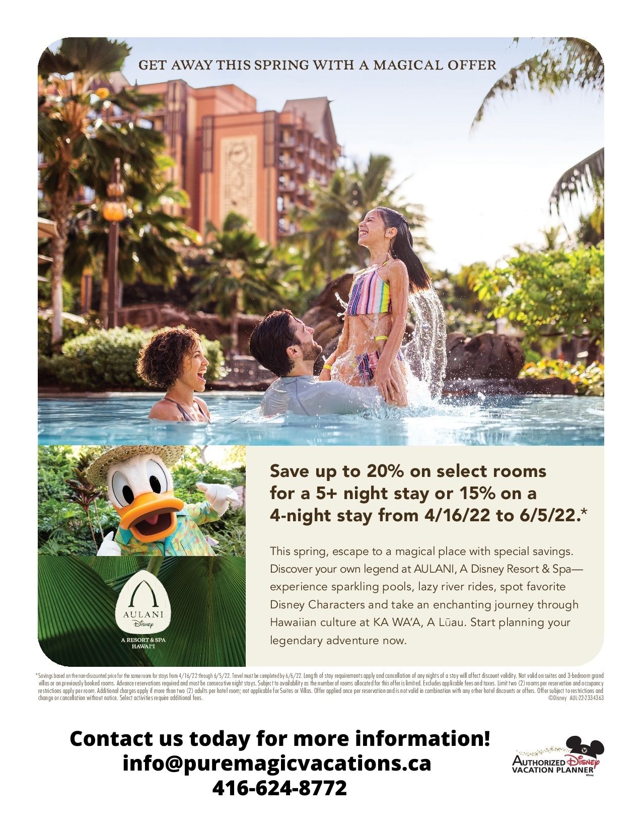 Get Away This Spring with a Magical Offer