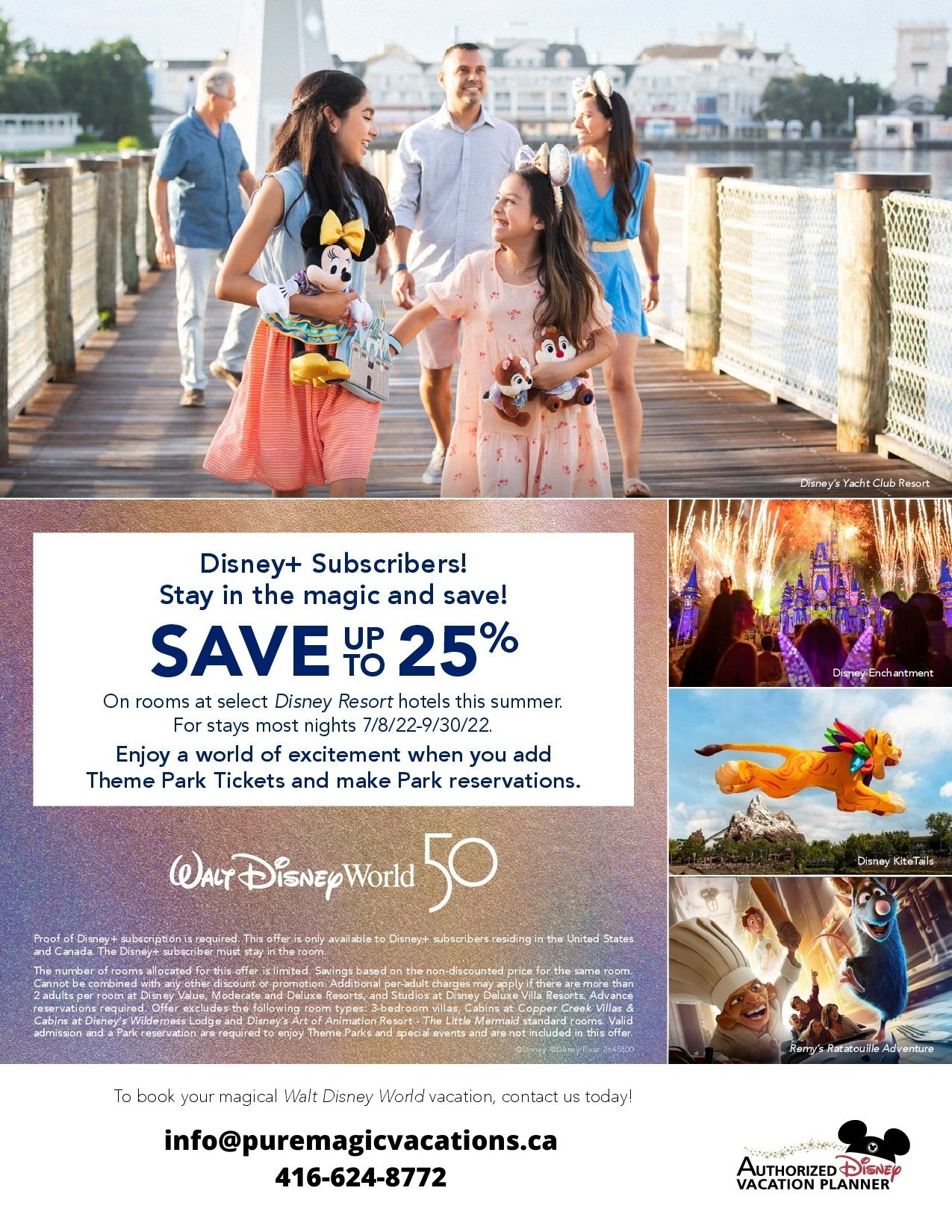 Disney+ Subscribers! Stay in the magic and save!