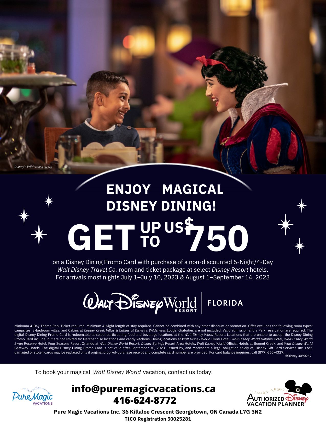 Enjoy Magical Dining!