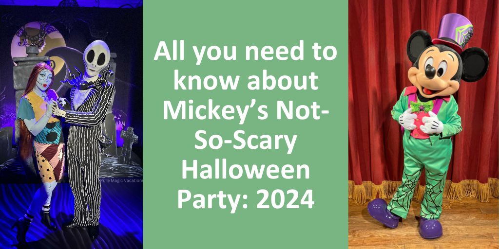  Mickey's Not So Scary Halloween Party: 2024