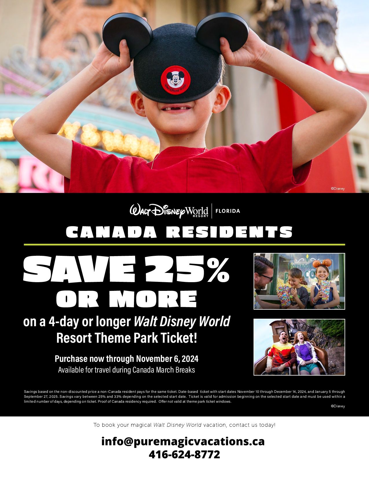 Canadian Residents Save 25% or more!