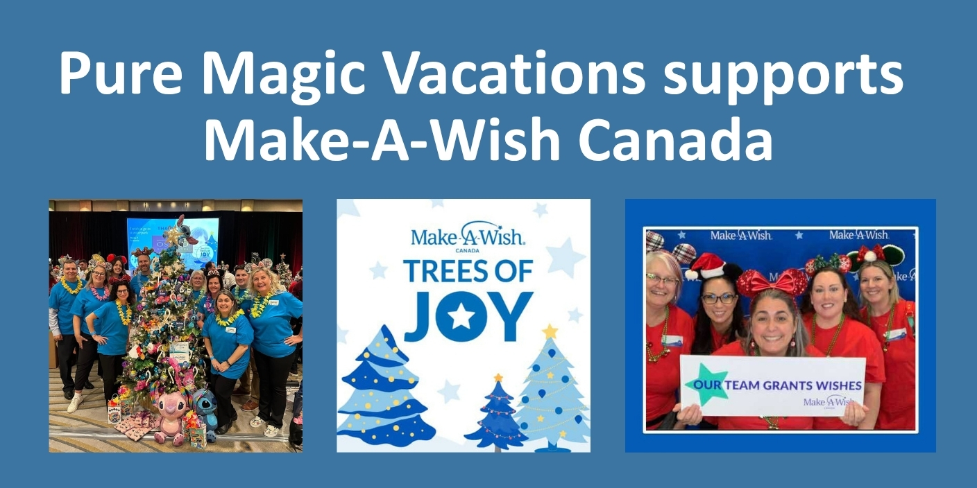 Pure Magic Vacations supports Make-A-Wish Canada